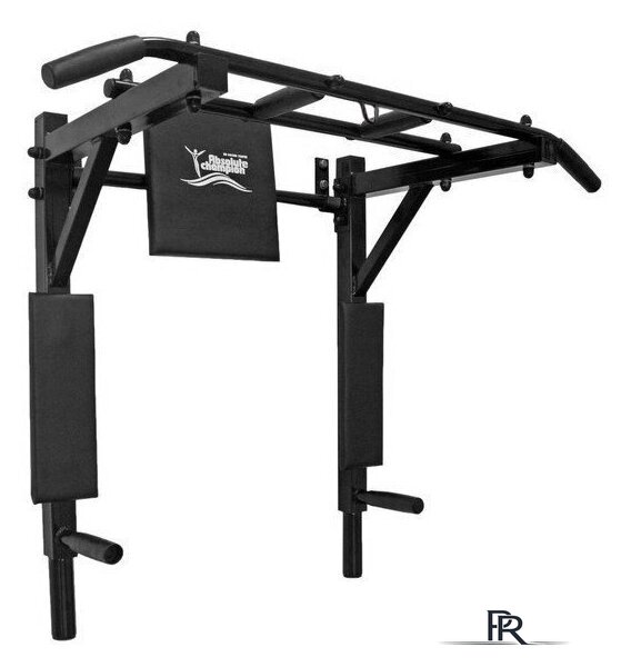 Турник с брусьями Absolute Champion Профи 3 в 1 АЧ 14938 (черный) - Изображение №1 — Интернет-магазин ПроЗаказ