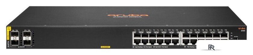 Управляемый коммутатор 2-го уровня Aruba 6100 Series JL677A - Изображение №1 — Интернет-магазин ПроЗаказ