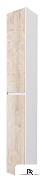  Dreja Шкаф-пенал Slim 30 99.0504 (белый глянцевый/дуб кантри) - Изображение №3 — Интернет-магазин ПроЗаказ