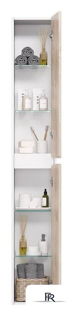  Dreja Шкаф-пенал Slim 30 99.0504 (белый глянцевый/дуб кантри) - Изображение №4 — Интернет-магазин ПроЗаказ