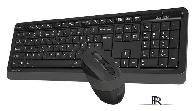 Офисный набор A4Tech Fstyler FG1010 (черный/серый) - Изображение №4 — Интернет-магазин ПроЗаказ