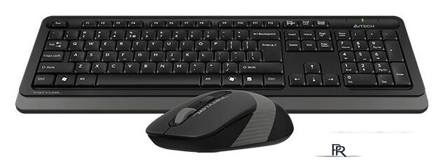 Офисный набор A4Tech Fstyler FG1010 (черный/серый) - Изображение №2 — Интернет-магазин ПроЗаказ