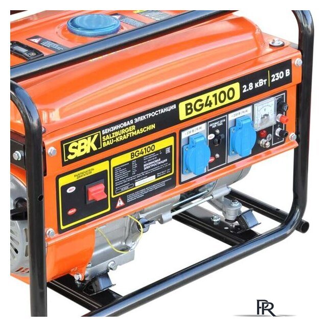 Бензиновый генератор SBK BG4100 - Изображение №2 — Интернет-магазин ПроЗаказ
