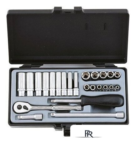 Набор трещотка с головками Force 2253 25 предметов - Изображение №1 — Интернет-магазин ПроЗаказ