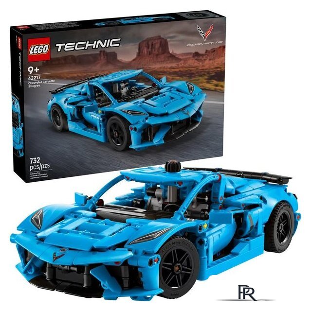 Конструктор LEGO Technic 42217 Chevrolet Corvette Stingray Blue - Изображение №1 — Интернет-магазин ПроЗаказ