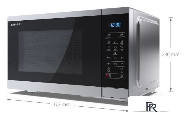 Микроволновая печь Sharp YC-MS252AE-S - Изображение №5 — Интернет-магазин ПроЗаказ