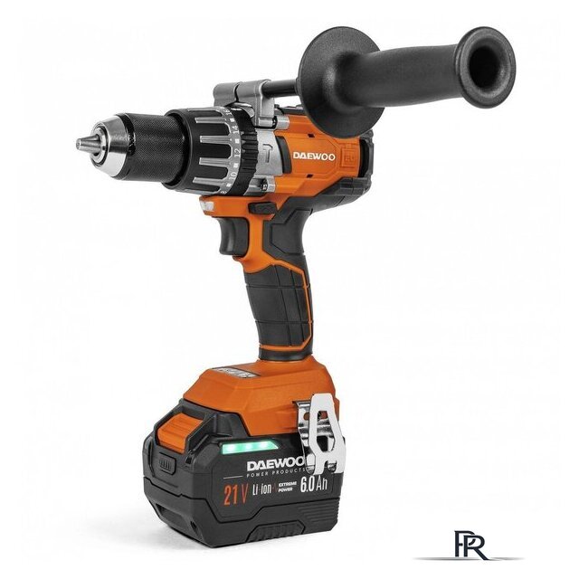 Ударная дрель-шуруповерт Daewoo Power DAA 2161Li (с 2-мя АКБ, кейс) - Изображение №2 — Интернет-магазин ПроЗаказ