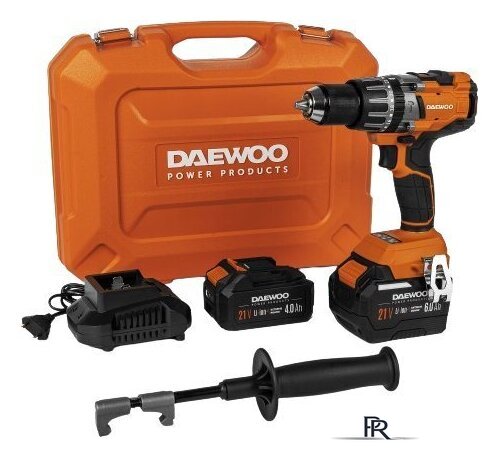 Ударная дрель-шуруповерт Daewoo Power DAA 2161Li (с 2-мя АКБ, кейс) - Изображение №1 — Интернет-магазин ПроЗаказ