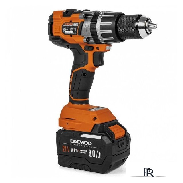 Ударная дрель-шуруповерт Daewoo Power DAA 2161Li (с 2-мя АКБ, кейс) - Изображение №7 — Интернет-магазин ПроЗаказ