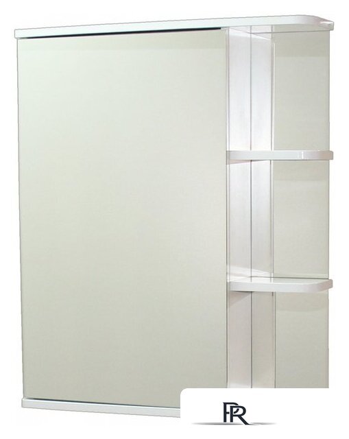  СанитаМебель Шкаф с зеркалом Камелия-09.60 (левый, белый) - Изображение №1 — Интернет-магазин ПроЗаказ