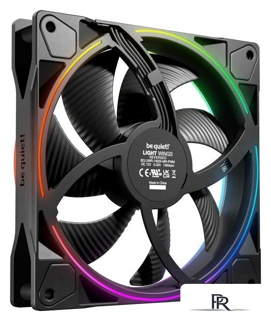 Вентилятор для корпуса be quiet! Light Wings 140mm PWM Reverse Black BL134 - Изображение №3 — Интернет-магазин ПроЗаказ