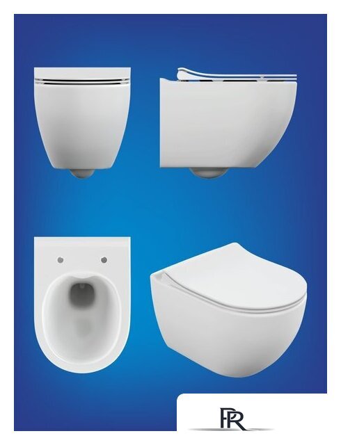 Унитаз подвесной Cersanit Brasko Smart Clean On DPL EO Slim LP 64824 - Изображение №6 — Интернет-магазин ПроЗаказ