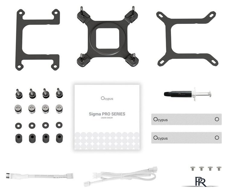 Система жидкостного охлаждения для процессора Ocypus Sigma L24 PRO WH Sigma-L24-WH2ANWL00P-GL - Изображение №6 — Интернет-магазин ПроЗаказ