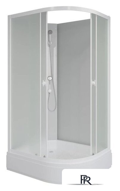 Душевая кабина Niagara Promo P100/70/26L/MT/BK 100x70x195 - Изображение №1 — Интернет-магазин ПроЗаказ