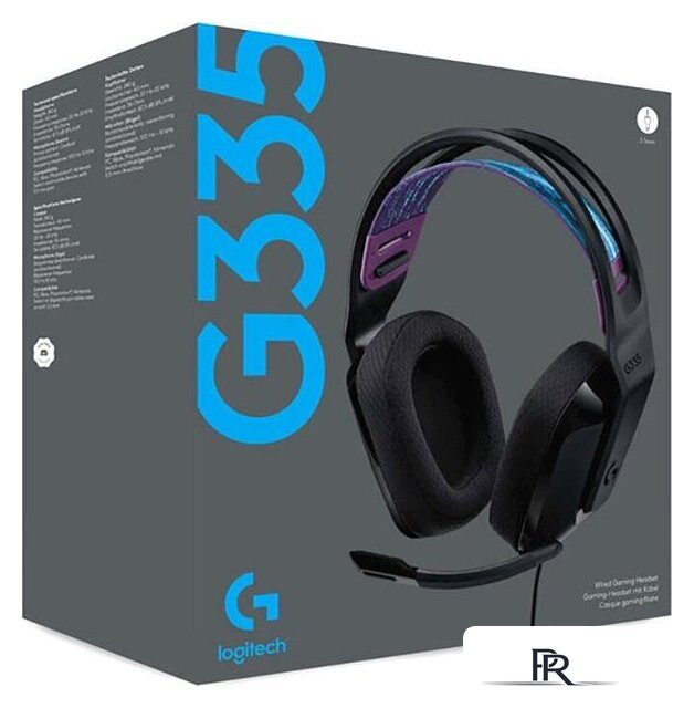 Наушники Logitech G335 (черный) - Изображение №4 — Интернет-магазин ПроЗаказ