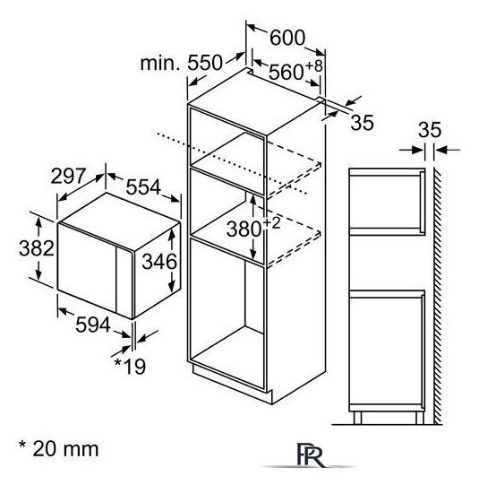 Микроволновая печь Bosch BFL524MB0 - Изображение №3 — Интернет-магазин ПроЗаказ