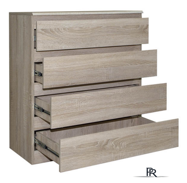 Комод Евва Турин ТР-4S/YA-S (ясень снежный) - Изображение №3 — Интернет-магазин ПроЗаказ