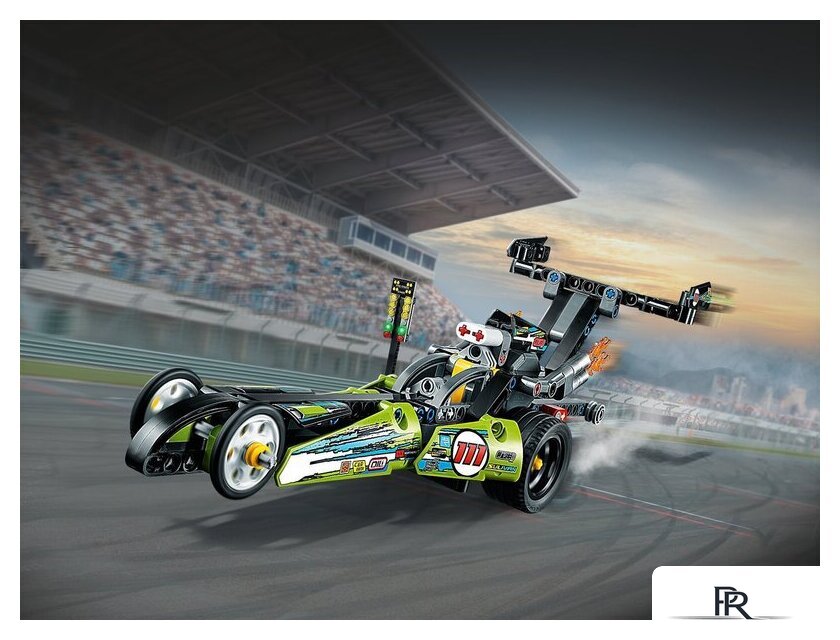 Конструктор LEGO Technic 42103 Драгстер - Изображение №12 — Интернет-магазин ПроЗаказ
