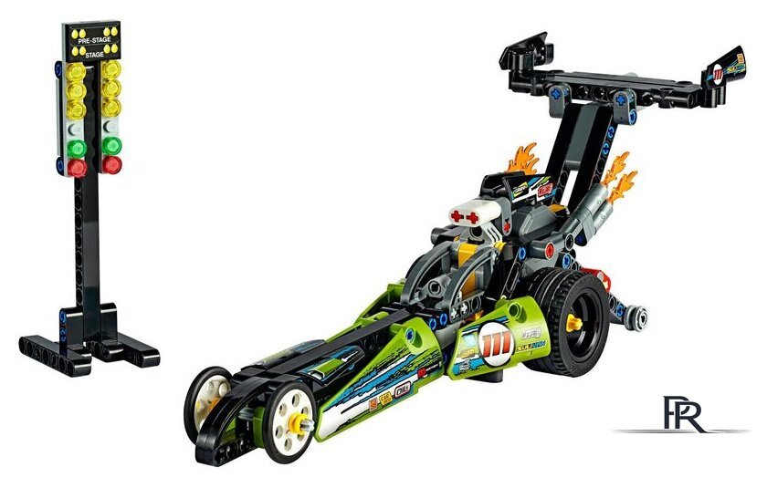 Конструктор LEGO Technic 42103 Драгстер - Изображение №3 — Интернет-магазин ПроЗаказ