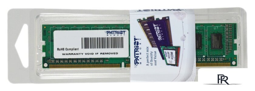Оперативная память Patriot Signature 8GB DDR3 PC3-12800 (PSD38G16002) - Изображение №3 — Интернет-магазин ПроЗаказ