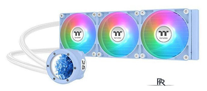 Система жидкостного охлаждения для процессора Thermaltake TH360 V2 Ultra ARGB Sync Hydrangea Blue CL-W420-PL12BU-A - Изображение №1 — Интернет-магазин ПроЗаказ