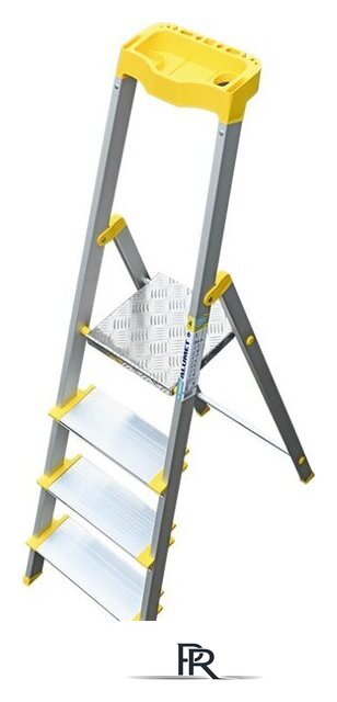Лестница-стремянка Алюмет AS704AK015 - Изображение №1 — Интернет-магазин ПроЗаказ