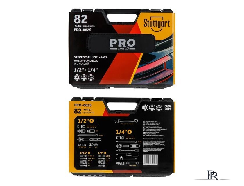 Универсальный набор инструментов PRO Startul Stuttgart PRO-082S (82 предмета) - Изображение №8 — Интернет-магазин ПроЗаказ
