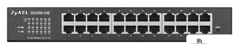 Управляемый коммутатор уровня 2+ Zyxel GS1900-24E - Изображение №3 — Интернет-магазин ПроЗаказ
