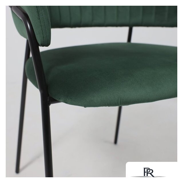 Стул с подлокотниками Алвест AV 433 (изумрудный бархат H-30/черный) - Изображение №11 — Интернет-магазин ПроЗаказ