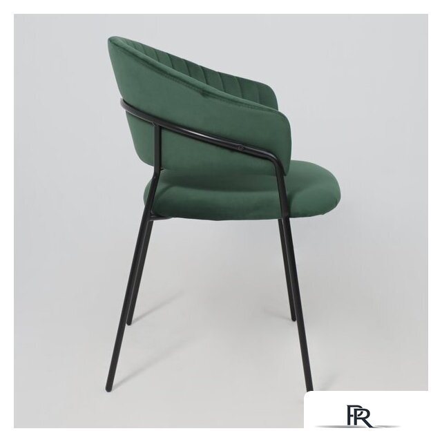 Стул с подлокотниками Алвест AV 433 (изумрудный бархат H-30/черный) - Изображение №9 — Интернет-магазин ПроЗаказ