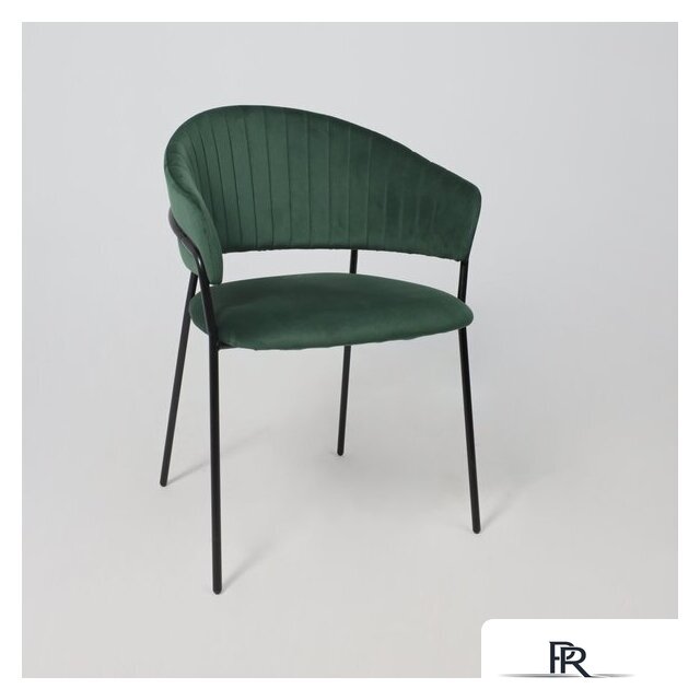 Стул с подлокотниками Алвест AV 433 (изумрудный бархат H-30/черный) - Изображение №16 — Интернет-магазин ПроЗаказ