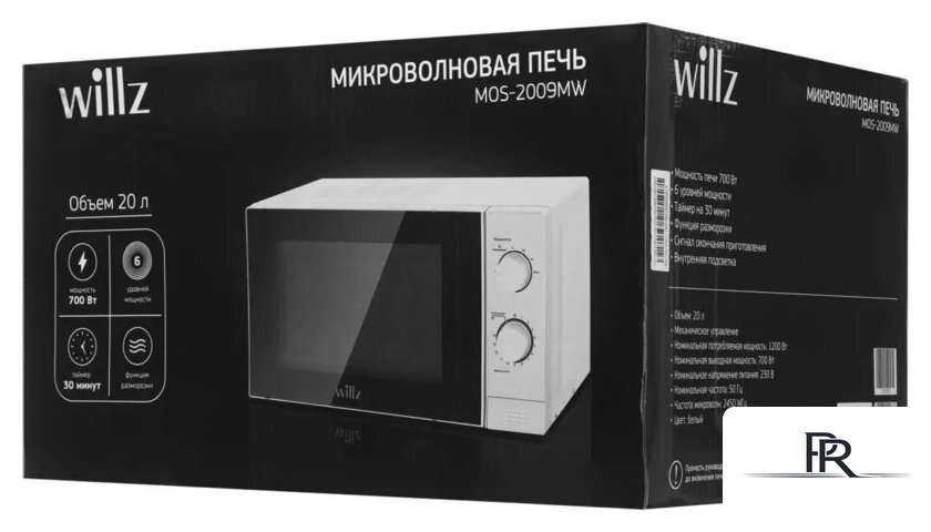 Микроволновая печь Willz MOS-2009MW - Изображение №10 — Интернет-магазин ПроЗаказ