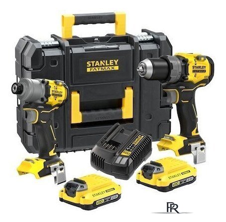  Stanley SFMCK211D2T (шуруповерт, винтоверт, 2 АКБ, кейс) - Изображение №1 — Интернет-магазин ПроЗаказ