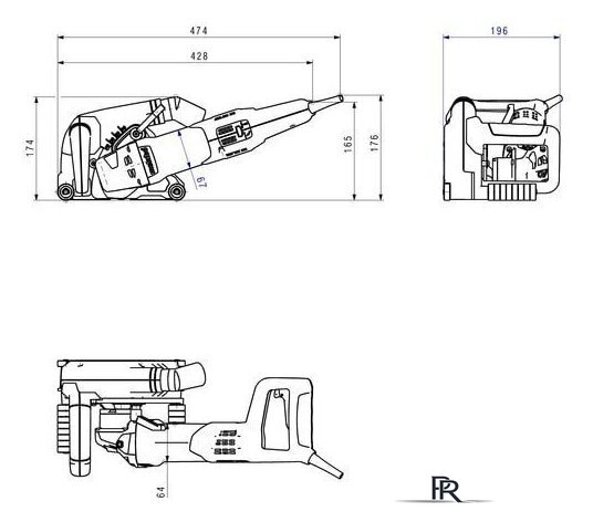 Штроборез Metabo MFE 40 (с кейсом) - Изображение №11 — Интернет-магазин ПроЗаказ