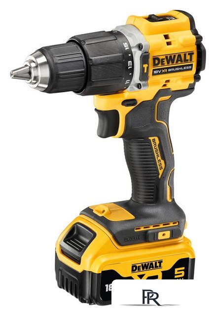 Ударная дрель-шуруповерт DeWalt DCD100YP2T (с 2-мя АКБ 5 Ач, кейс) - Изображение №2 — Интернет-магазин ПроЗаказ