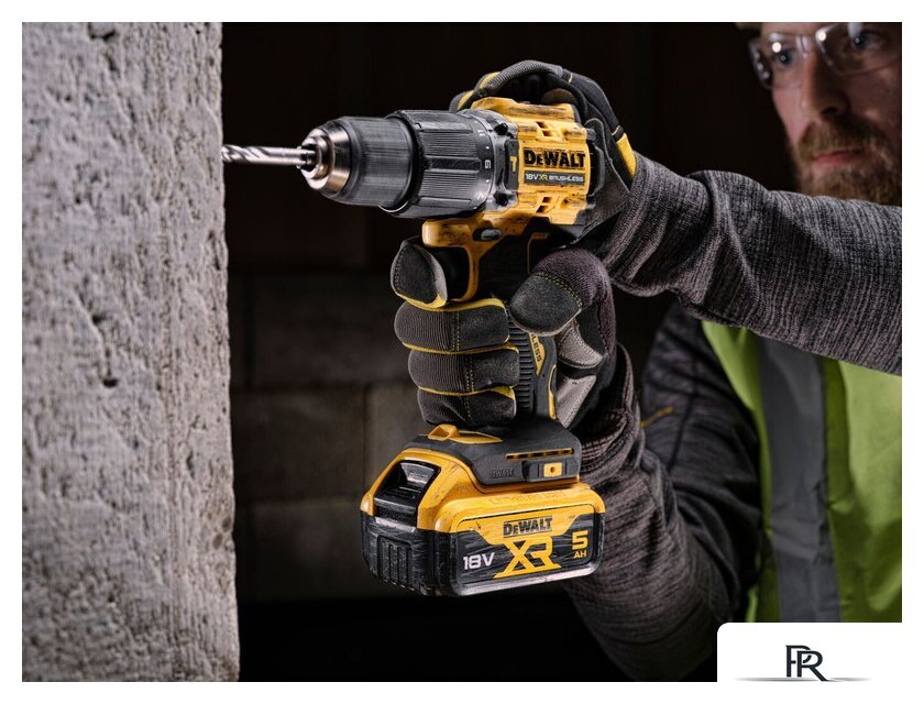 Ударная дрель-шуруповерт DeWalt DCD100YP2T (с 2-мя АКБ 5 Ач, кейс) - Изображение №9 — Интернет-магазин ПроЗаказ