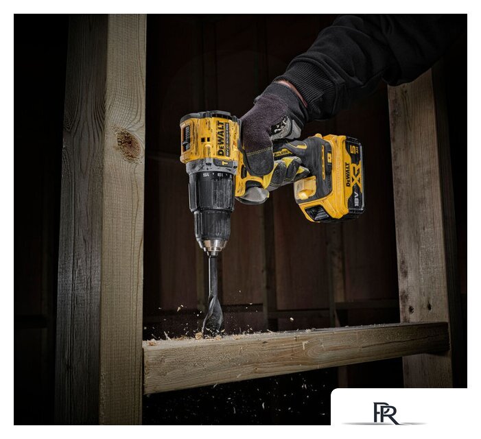 Ударная дрель-шуруповерт DeWalt DCD100YP2T (с 2-мя АКБ 5 Ач, кейс) - Изображение №7 — Интернет-магазин ПроЗаказ