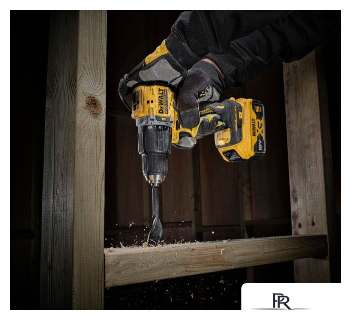 Ударная дрель-шуруповерт DeWalt DCD100YP2T (с 2-мя АКБ 5 Ач, кейс) - Изображение №8 — Интернет-магазин ПроЗаказ