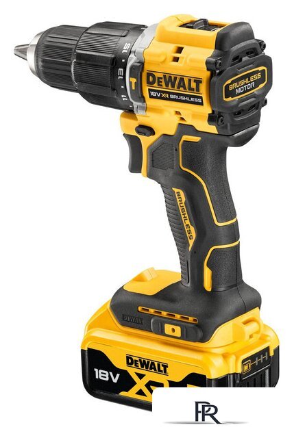 Ударная дрель-шуруповерт DeWalt DCD100YP2T (с 2-мя АКБ 5 Ач, кейс) - Изображение №5 — Интернет-магазин ПроЗаказ