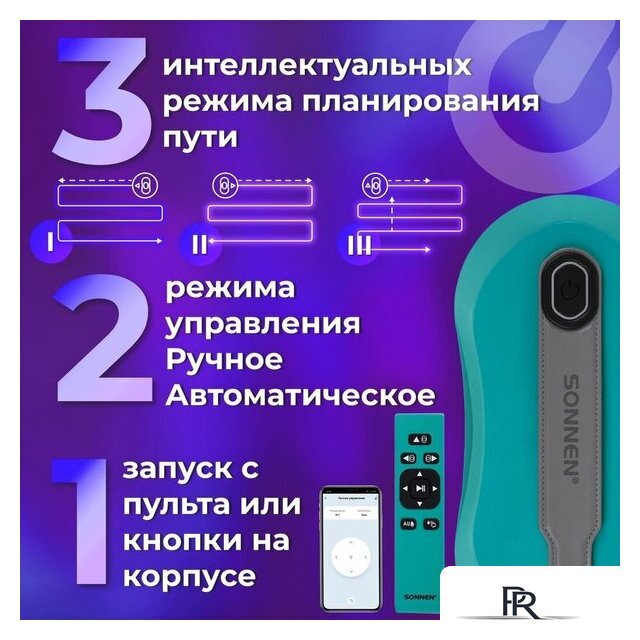 Робот для мытья окон Sonnen Tech RWC-124 Dual Spray - Изображение №4 — Интернет-магазин ПроЗаказ