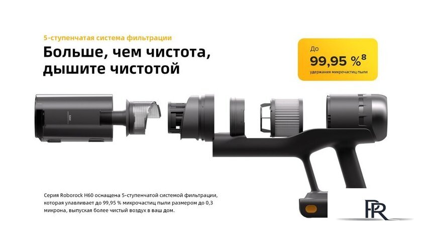 Пылесос Roborock H60 Ultra (с евровилкой) - Изображение №40 — Интернет-магазин ПроЗаказ