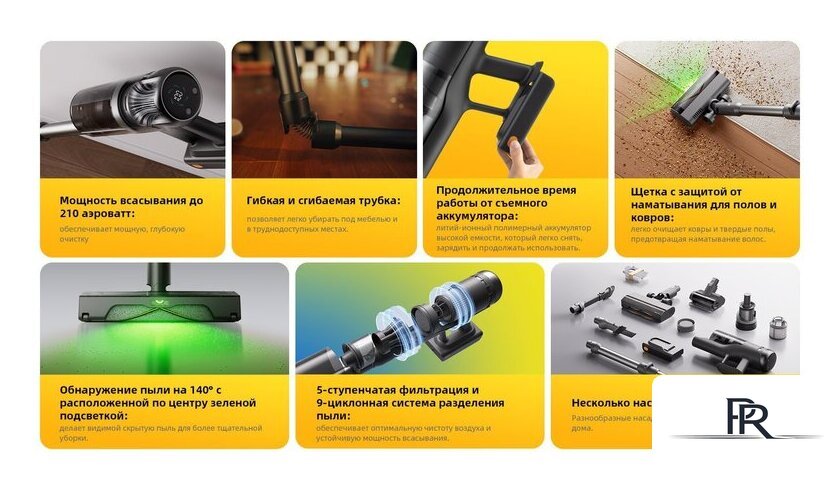 Пылесос Roborock H60 Ultra (с евровилкой) - Изображение №34 — Интернет-магазин ПроЗаказ