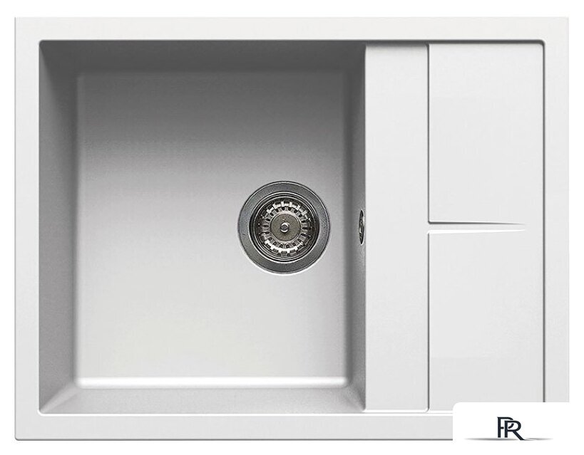 Кухонная мойка Elleci Unico 125 Bianco Titano 68 - Изображение №1 — Интернет-магазин ПроЗаказ