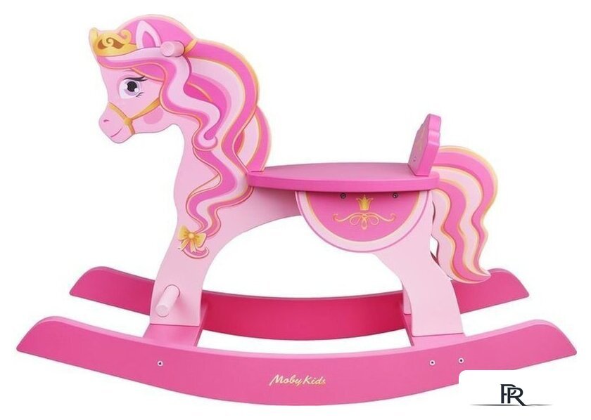 Качалка Moby Kids Лошадка Принцесса 67510 - Изображение №2 — Интернет-магазин ПроЗаказ