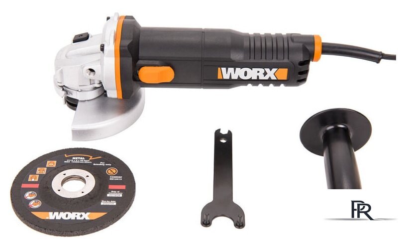 Угловая шлифмашина Worx WX711.1 (кейс) - Изображение №5 — Интернет-магазин ПроЗаказ