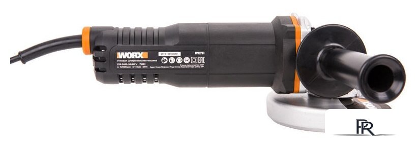 Угловая шлифмашина Worx WX711.1 (кейс) - Изображение №3 — Интернет-магазин ПроЗаказ
