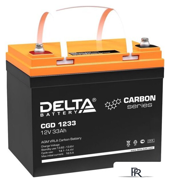 Аккумулятор для ИБП Delta CGD 1233 (12В/33 А·ч) - Изображение №1 — Интернет-магазин ПроЗаказ