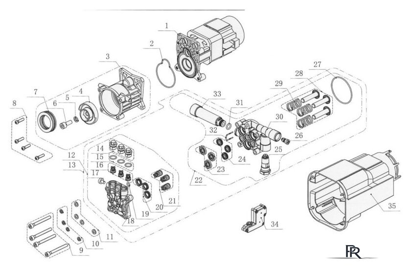 Мойка высокого давления RedVerg RD-HPW1800 - Изображение №4 — Интернет-магазин ПроЗаказ