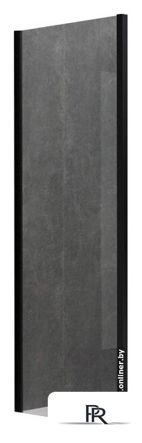 Душевая стенка Allen Brau Priority 3.31042.BBA 79x200 294071 (черный браш) - Изображение №1 — Интернет-магазин ПроЗаказ
