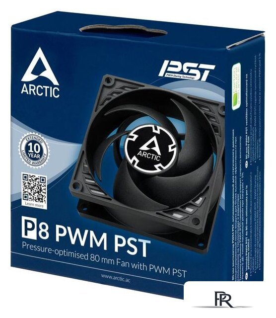 Комплект вентиляторов для корпуса Arctic P8 PWM PST ACFAN00154A (5 шт) - Изображение №6 — Интернет-магазин ПроЗаказ